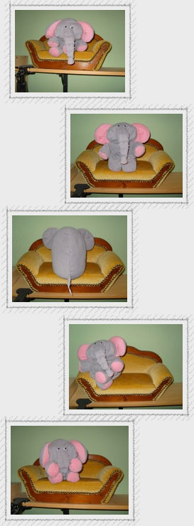 Fotos vom Kuscheltier "Ulf"